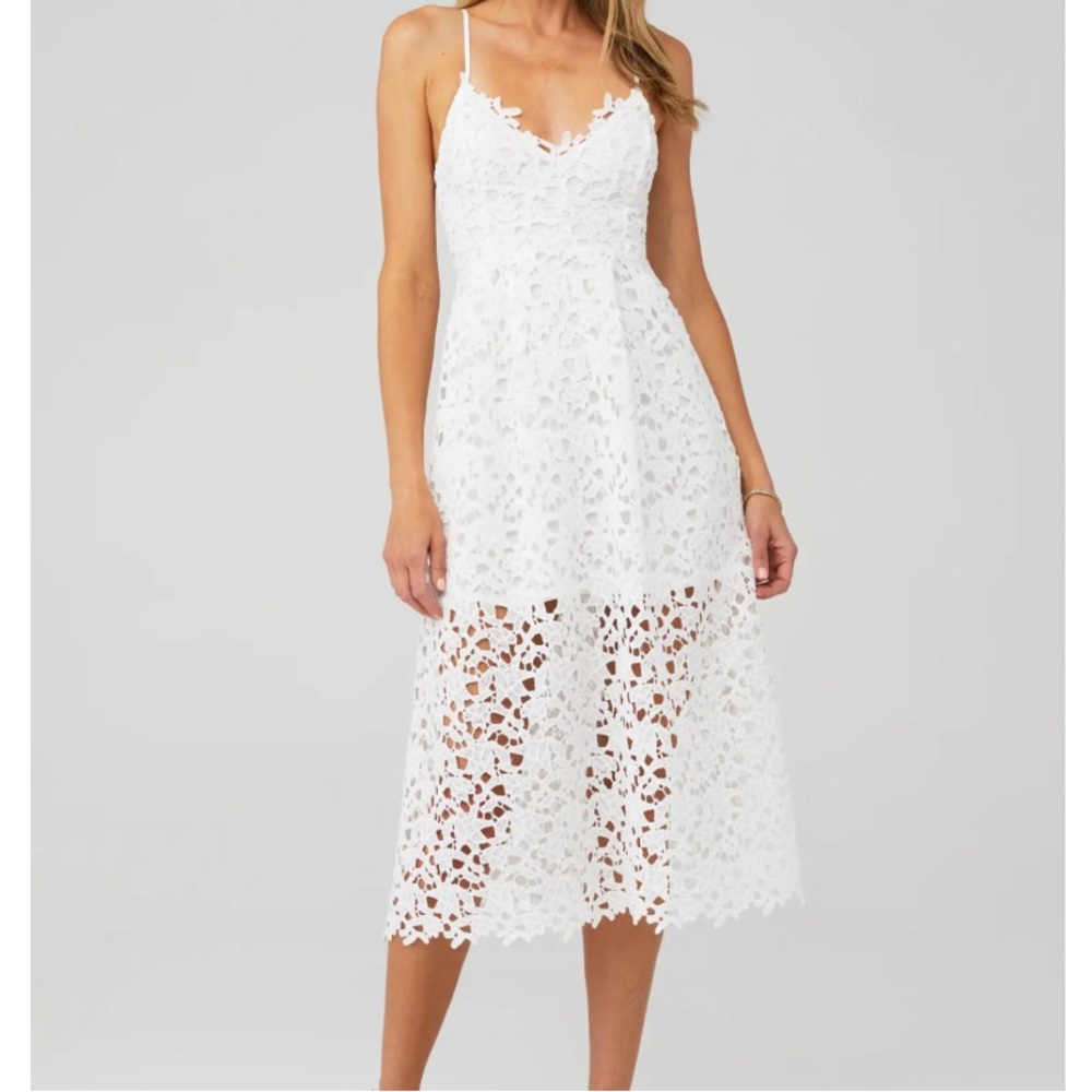ASTR White Dress - S